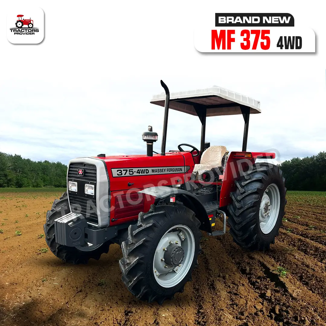 MF 375 4wd tractor for sale